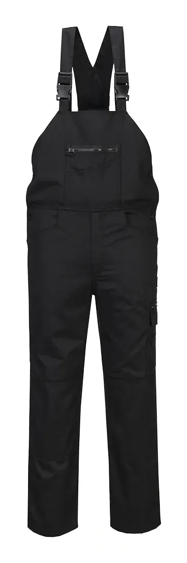 Portwest CD850 WX2 Eco Stretch Amerikaanse Overall Zwart voorkant