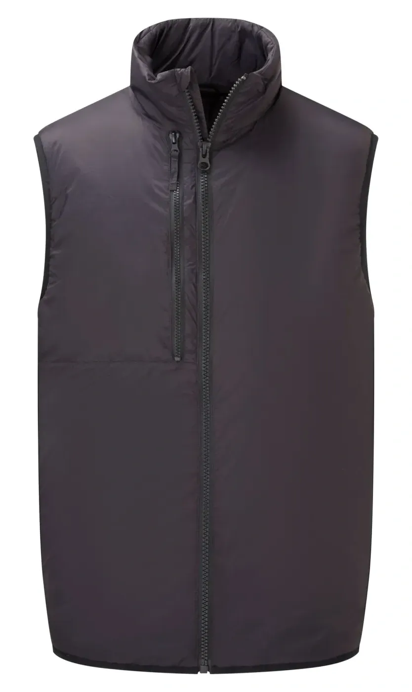 Portwest CD869 WX2 Eco geïsoleerde bodywarmer Zwart voorkant