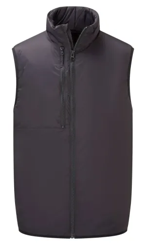 Portwest CD869 WX2 Eco geïsoleerde bodywarmer Zwart voorkant