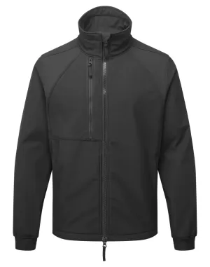Portwest CD870 WX2 Eco Softshell 2 (L) Zwart voorkant
