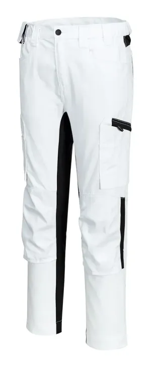 Portwest CD881 WX2 Eco Stretch Broek Wit voorkant