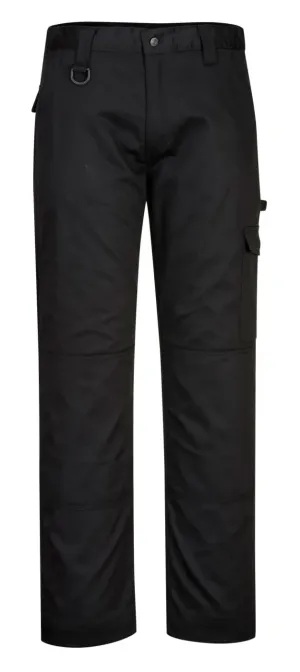 Portwest CD884 Super Werkbroek Zwart voorkant