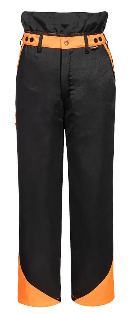 Portwest CH11 Oak Broek Zwart voorkant