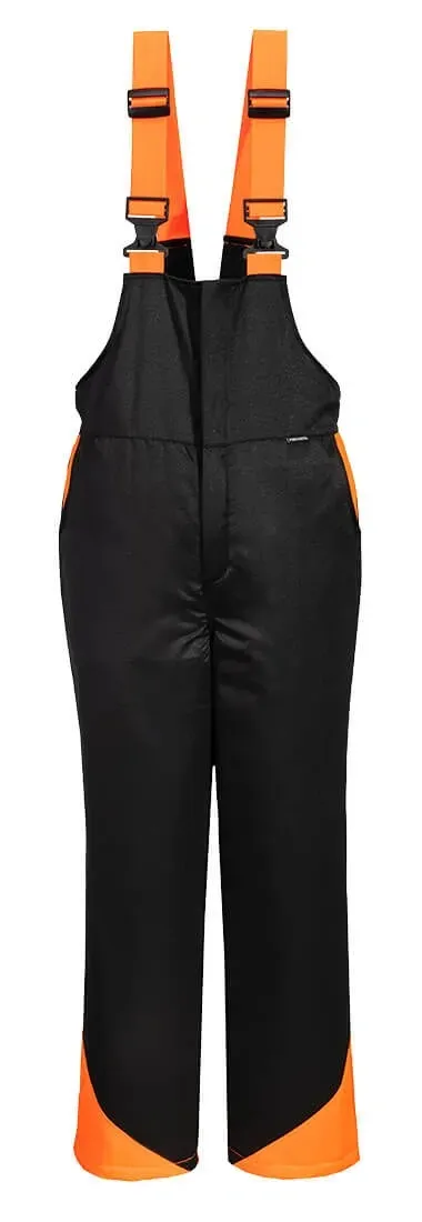 Portwest CH12 Oak Amerikaanse overall Zwart voorkant