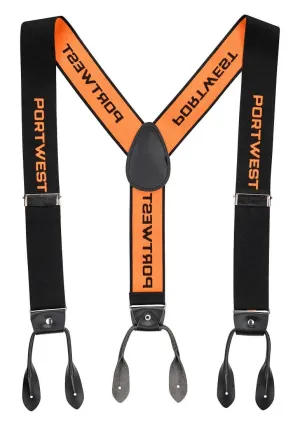 Portwest CH16 Chainsaw Braces Oranje/zwart voorkant