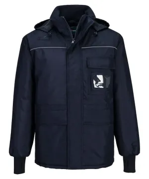 Portwest CS10 Diepvries Parka Marine voorkant