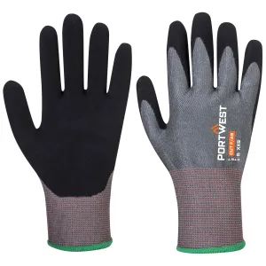 Portwest CT67 CT Cut F13 Nitril Grijs/zwart voorkant