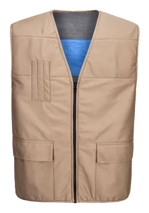 Portwest CV28 Koelvest Khaki voorkant