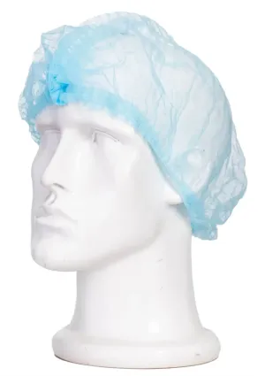 Portwest D102 Haarnet met metaal detectie (doos van 2800 stuks) Blauw voorkant