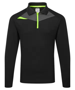 Portwest DX414 DX4 Poloshirt L/M Zwart voorkant