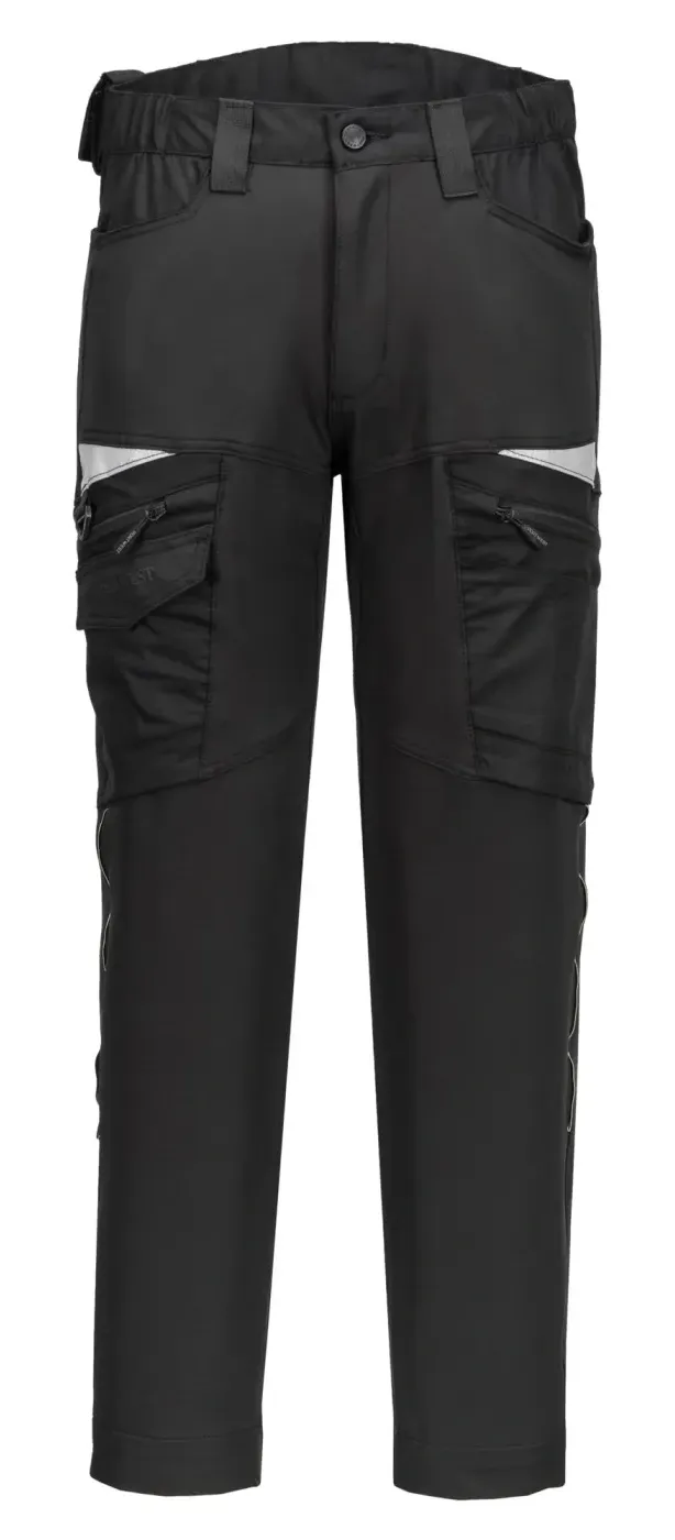 Portwest DX443 DX4 Service Broek Zwart voorkant