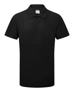 Portwest ES210 ES1 Essential Polo-Shirt K/M Zwart voorkant