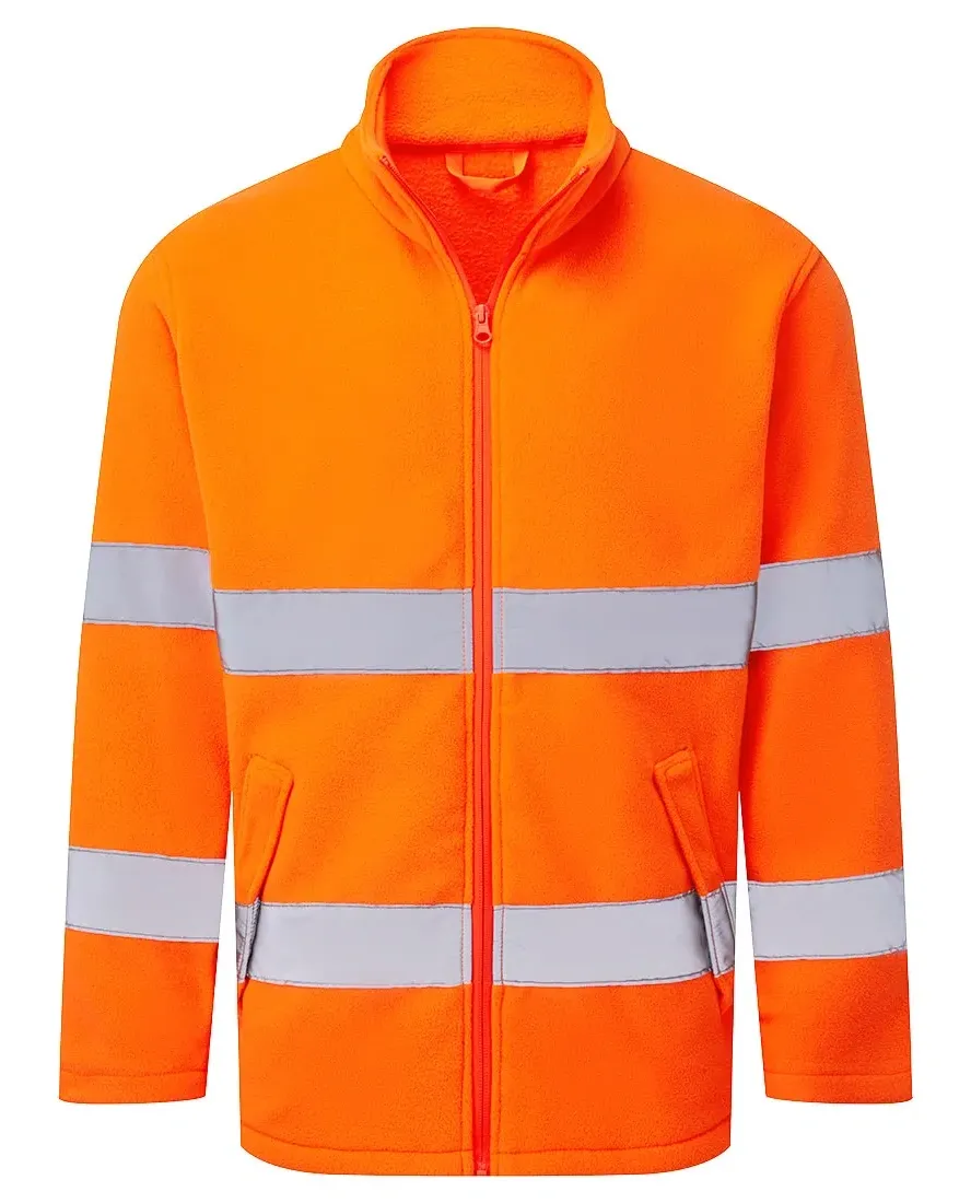 Portwest ES250 ES1 Essential Hi-Vis Fleece Oranje voorkant