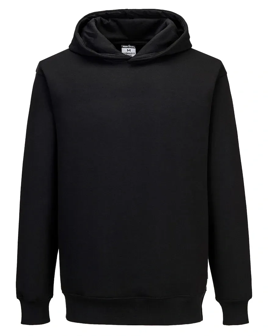 Portwest ES302 ES1 Essential Hoodie Zwart voorkant