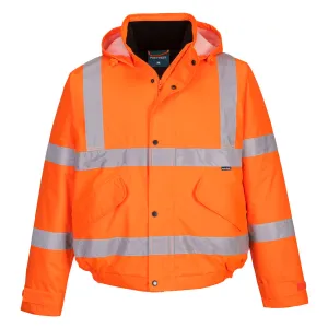 Portwest ES463 ES1 Essential Hi-Vis Winter Bomberjas Oranje voorkant