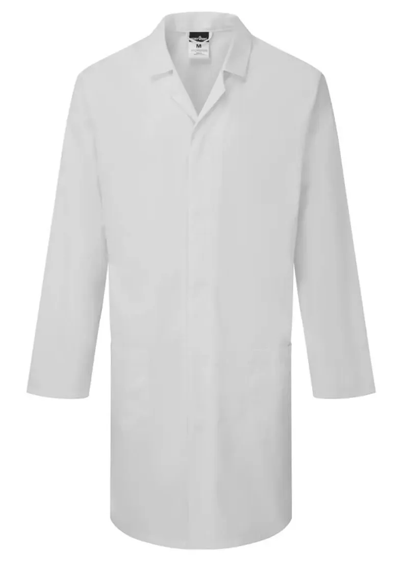 Portwest ES852 ES1 Essential Labjas Wit voorkant