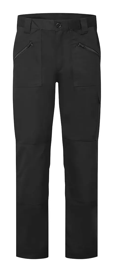 Portwest ES887 ES1 Essential Actionbroek Zwart voorkant