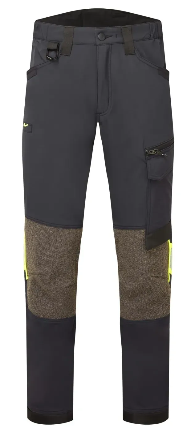 Portwest EV441 EV4 Stretch Service Broek Zwart voorkant