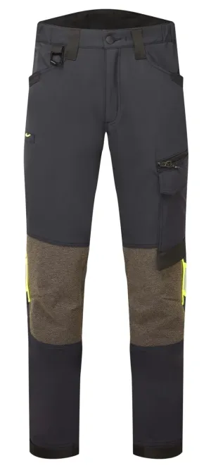 Portwest EV441 EV4 Stretch Service Broek Zwart voorkant