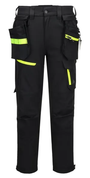 Portwest EV446 EV4 Broek met holsterzakken Zwart voorkant