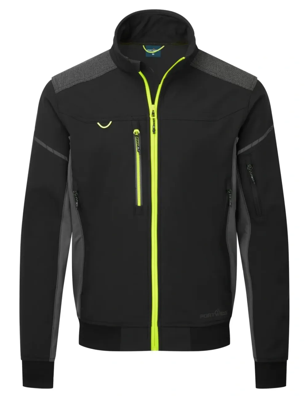 Portwest EV464 EV4 Softshell Bodywarmer (3L) Zwart voorkant