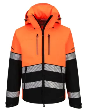 Portwest EV465 EV4 Hi-Vis Shell jack (3L) Oranje/zwart voorkant