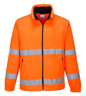 Portwest F250 Hi-Vis Essential Fleece Oranje voorkant