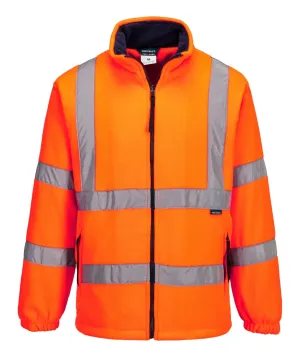 Portwest F300 Hi-Vis Fleece Oranje voorkant