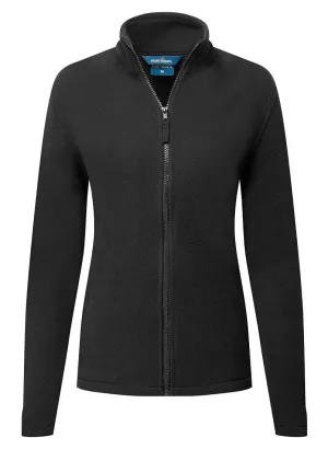 Portwest F408 Dames Eco Fleece Zwart voorkant