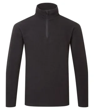 Portwest F409 Eco Pullover Fleece Zwart voorkant