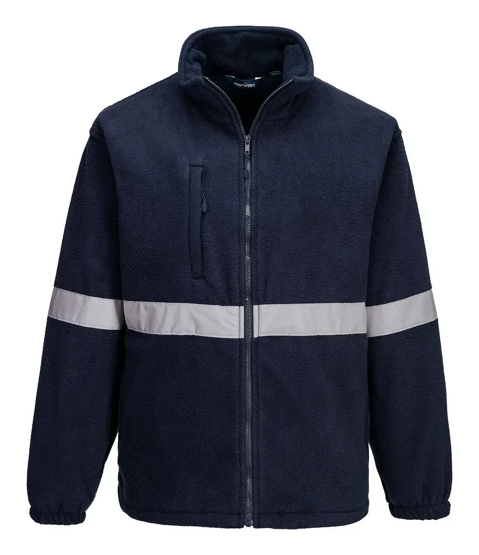 Portwest F433 Iona Lite Fleece Marine voorkant