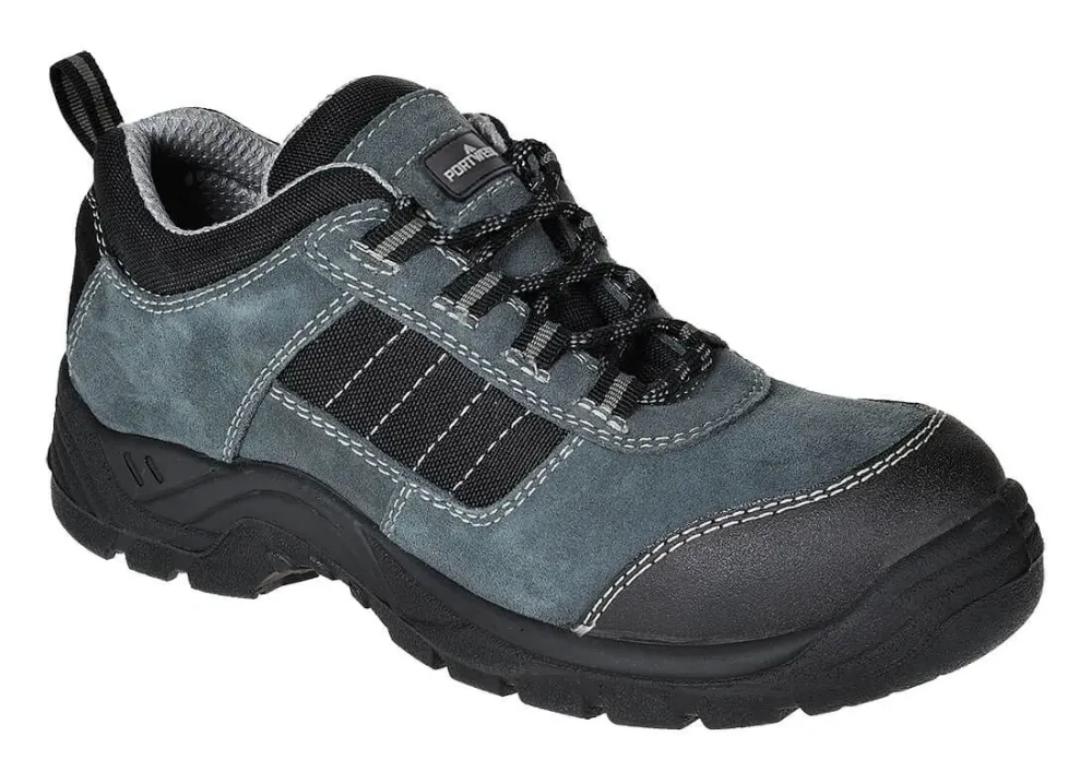 FC64 Portwest Compositelite Trekker Schoen S1 Zwart voorkant