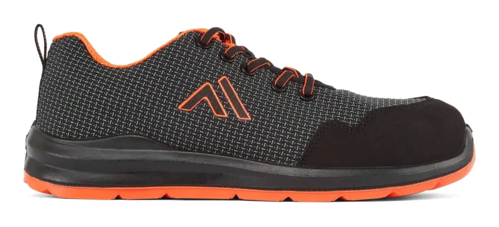 Portwest FC72 Composiet trainer S3S SR FO Zwart voorkant