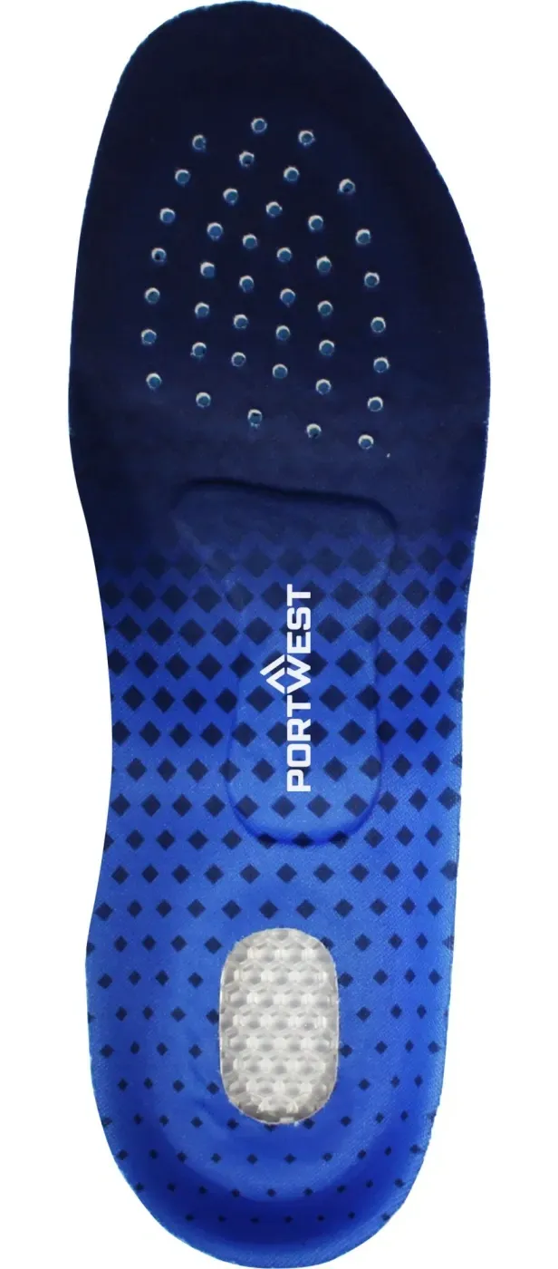 Portwest FC81 Ultimate Comfort Inlegzool Blauw voorkant