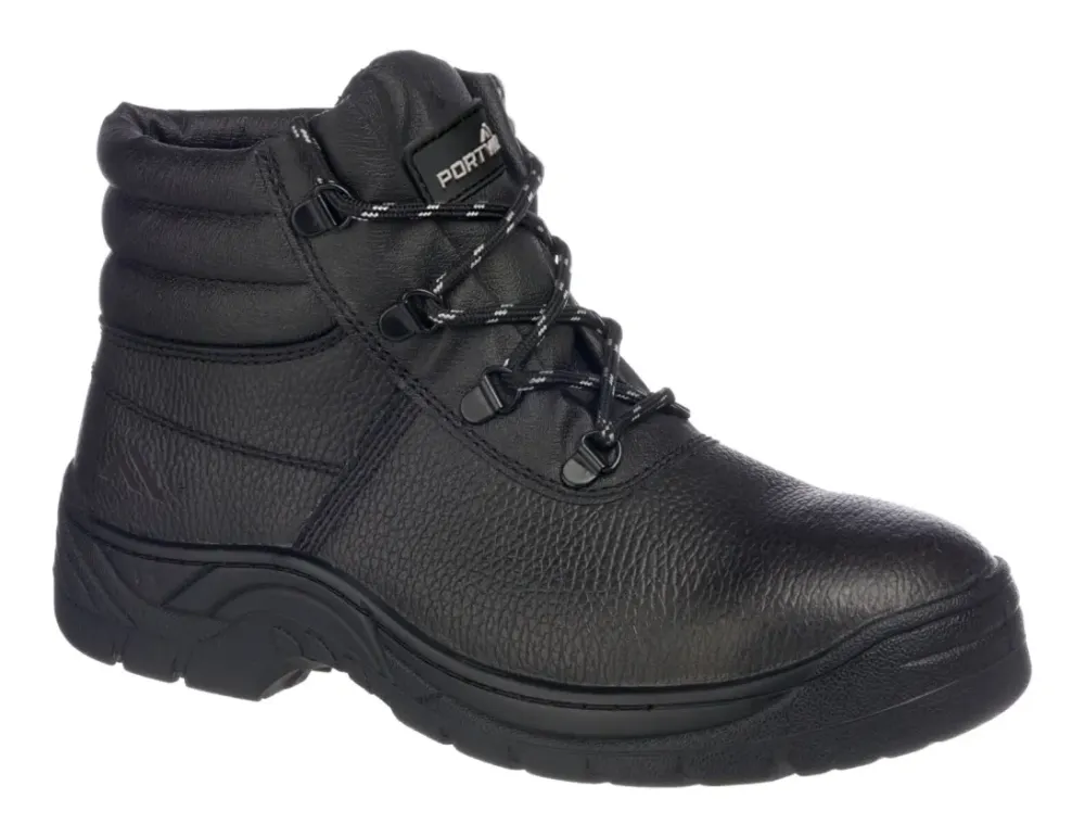 Portwest FD03 Steelite Protector Plus Boot S3 HRO SRC Zwart voorkant