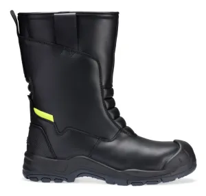 Portwest FD07 Stalen Lederen Winterlaars S3L SC HRO CI SR Zwart voorkant