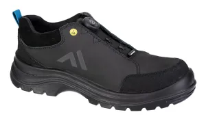 Portwest FE03 Composiet Schoen S3S ESD SR FO Zwart/blauw voorkant