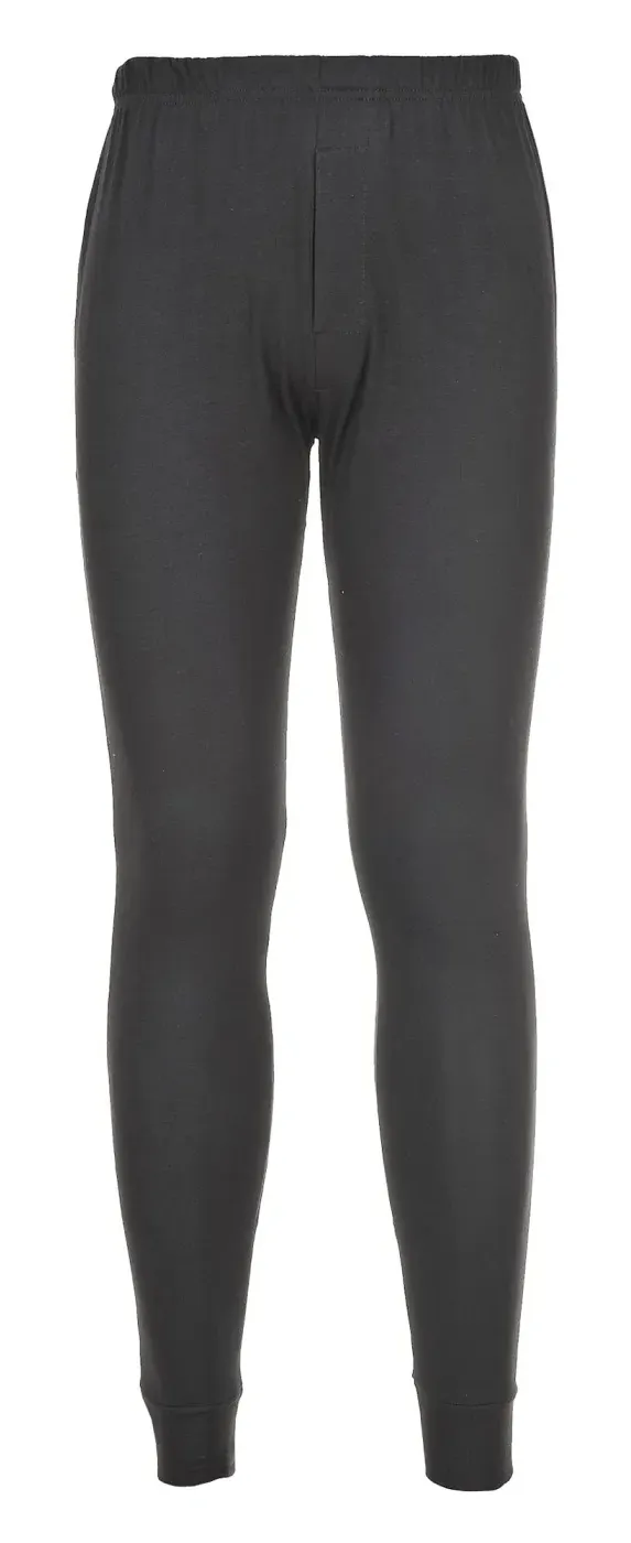Portwest FR14 FR Modaflame Antistatische legging Zwart voorkant