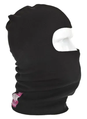 Portwest FR18 FR Modaflame Antistatische Balaclava Zwart voorkant