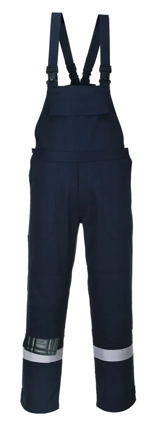 Portwest FR27 Bizflame Plus Amerikaanse Overall Marine voorkant