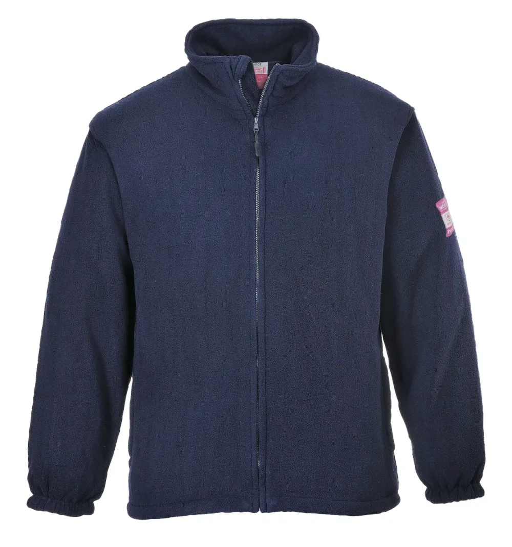 Portwest FR30 FR Modaflame Anti-statisch fleece Marine voorkant