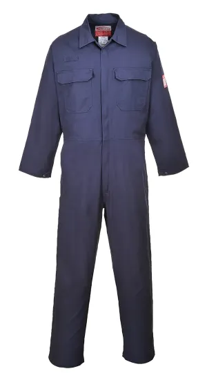 Portwest FR38 Bizflame Work Overall Marine voorkant