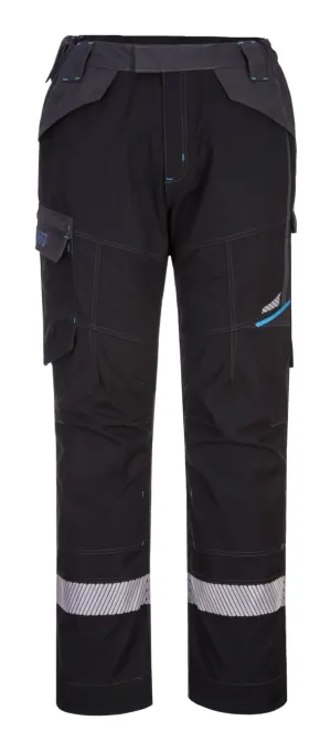 Portwest FR402 WX3 FR Modaflame Service Broek Zwart voorkant