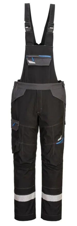Portwest FR405 WX3 FR Modaflame Hi Vis Amerikaanse Overall Zwart voorkant