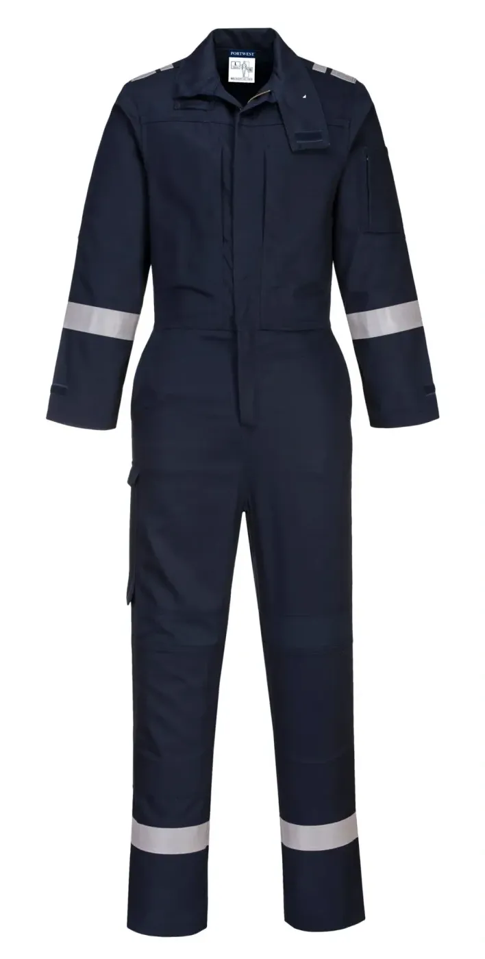 Portwest FR501 Bizflame Plus Overall Marine voorkant