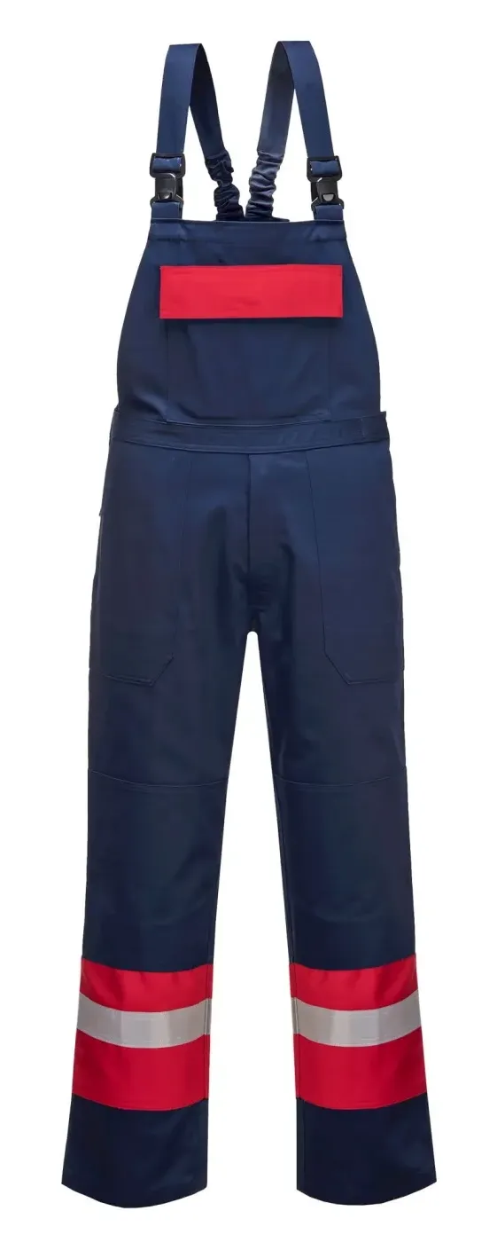 Portwest FR57 Bizflame Plus Amerikaanse Overall Marine voorkant