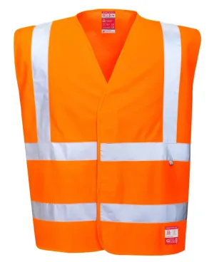 Hi-Vis Antistatisch en vlamvertragend Vest