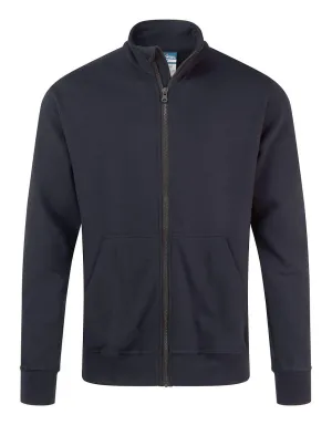 Portwest FR738 Modaflame gebreid FR sweatshirt met rits Donker marine voorkant