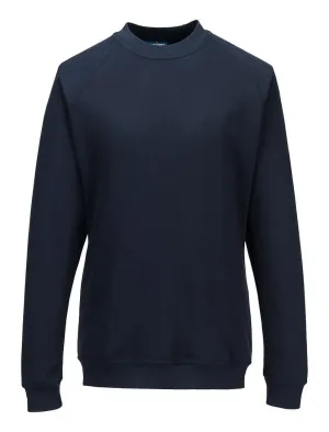 Portwest FR759 Modaflame FR Dames Sweatshirt Donker marine voorkant