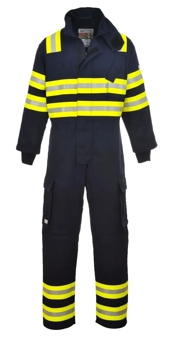 Portwest FR98 Bosbrand Overall Marine voorkant